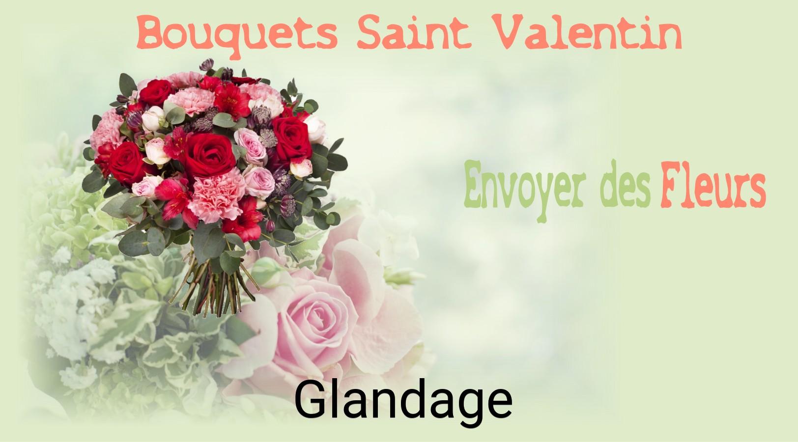 Roses de Saint-Valentin livrées à Glandage